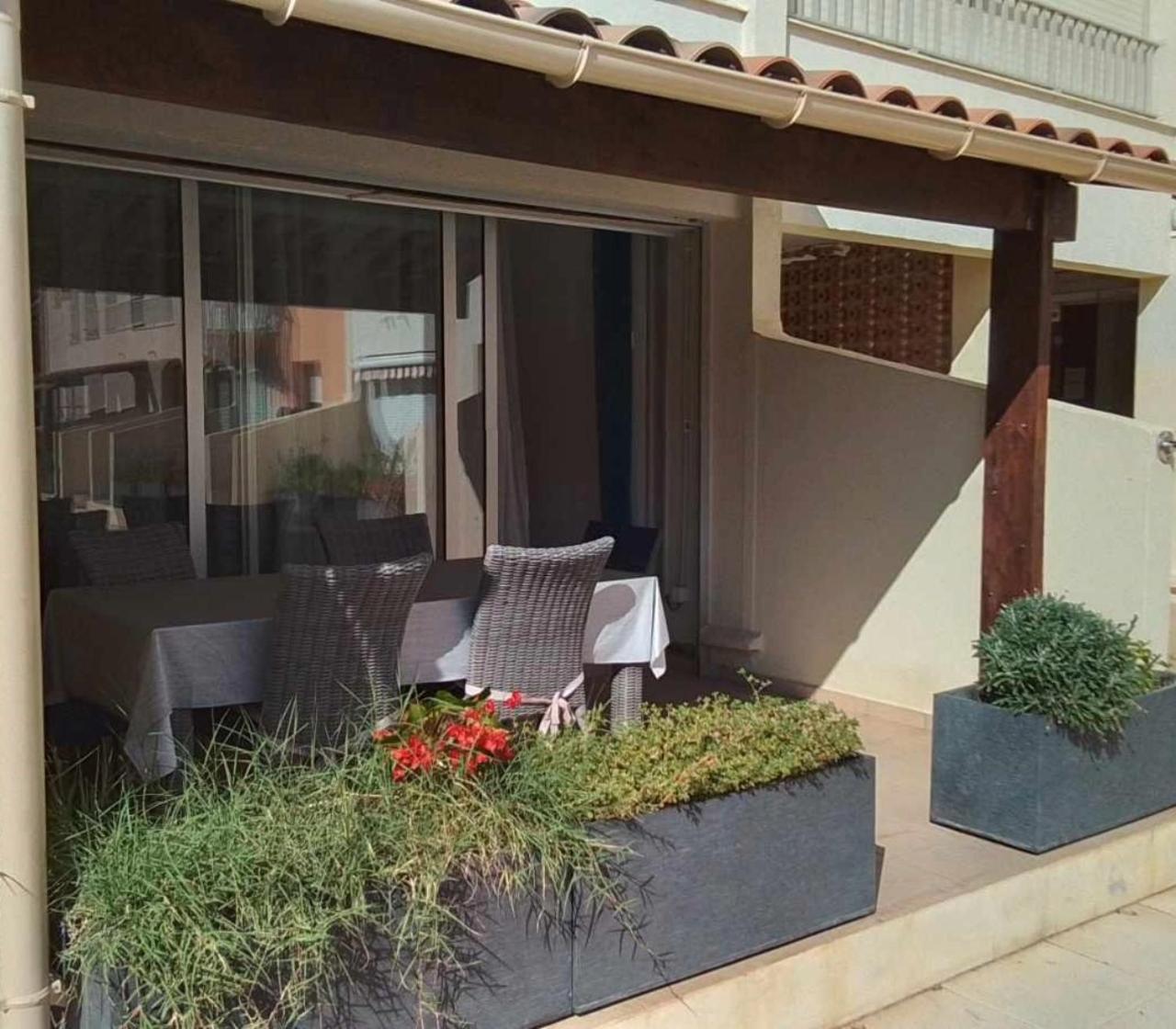 Grand T3 Piscine, Garage Centre Port Apartment Agde Luaran gambar